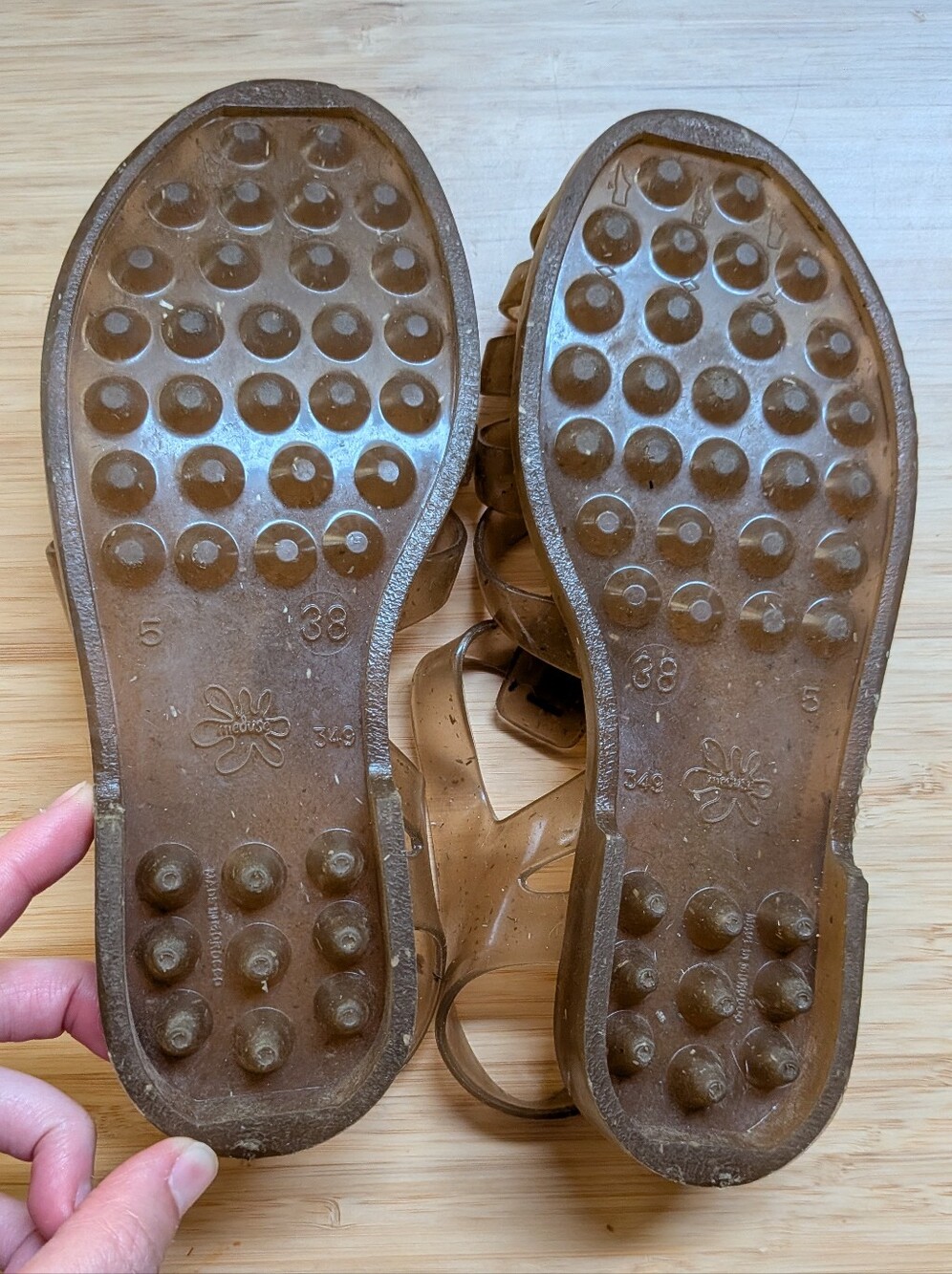Plasticana x Méduse— Women's Sunchanvre Hemp Fisherman Sandals - Picture 2 of 5